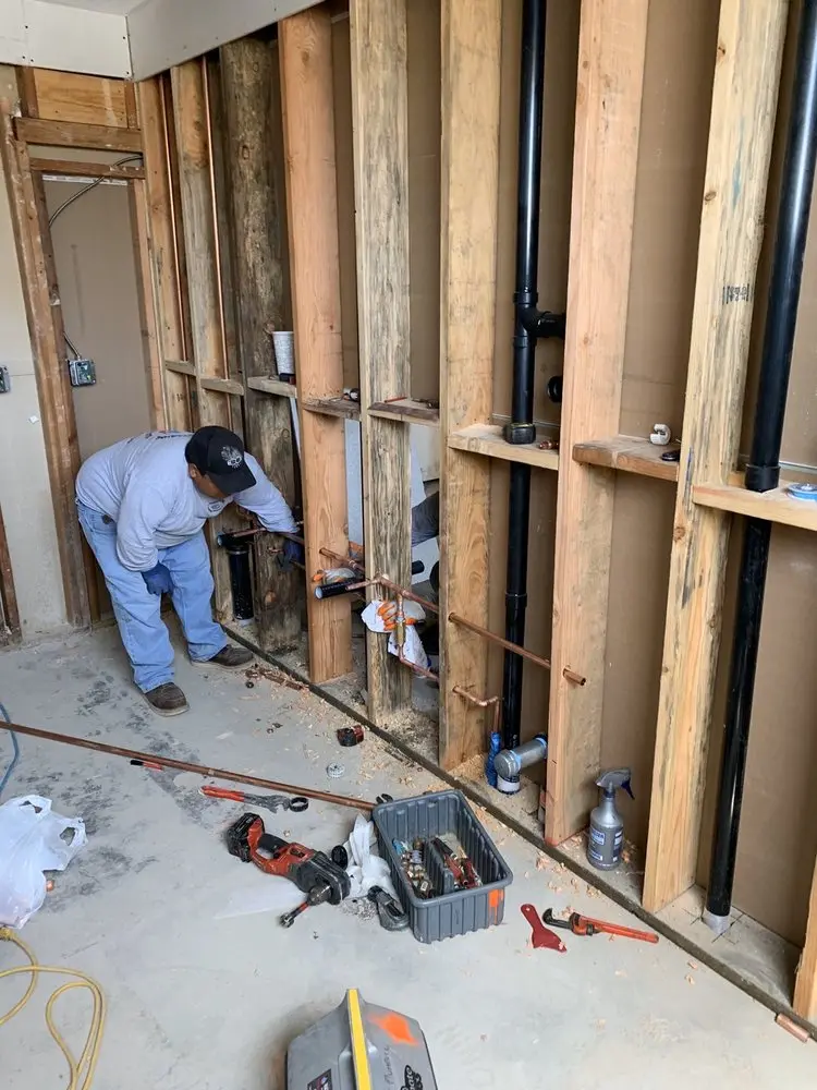 Commercial rough-in plumbing for Commercial Plumbing in Sappington